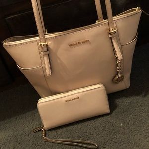 Michael Kors purse + wallet